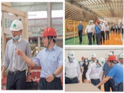 大连商品交易所冉华理事长一行考察调研丰林集团