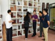 广西工艺美术协会理事长雷一萍一行来中国红木商学院交流座谈