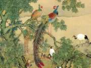 梧桐木饰面板----凤凰栖息，南方有木