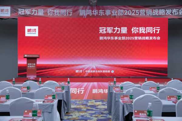 冠军力量 你我同行丨鹏鸿华东事业部营销峰会同心共赢