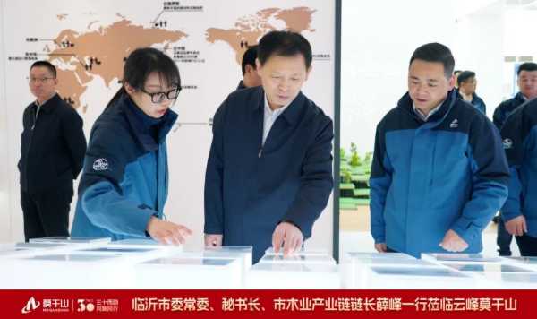 产业合作 共谋发展 | 临沂市委常委薛峰一行莅临云峰莫干山调研考察