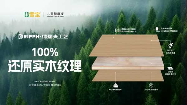 装修怕甲醛？雪宝ENF级儿童健康板，全房即装即住，放心更安心！