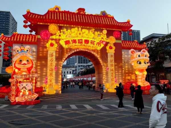 桃花村生态板亮相南海花市，共添新春生活色彩