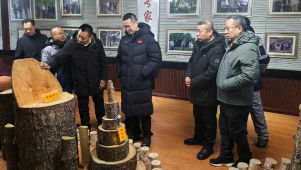 吉林省林草局局长江慧丰到露水河公司调研