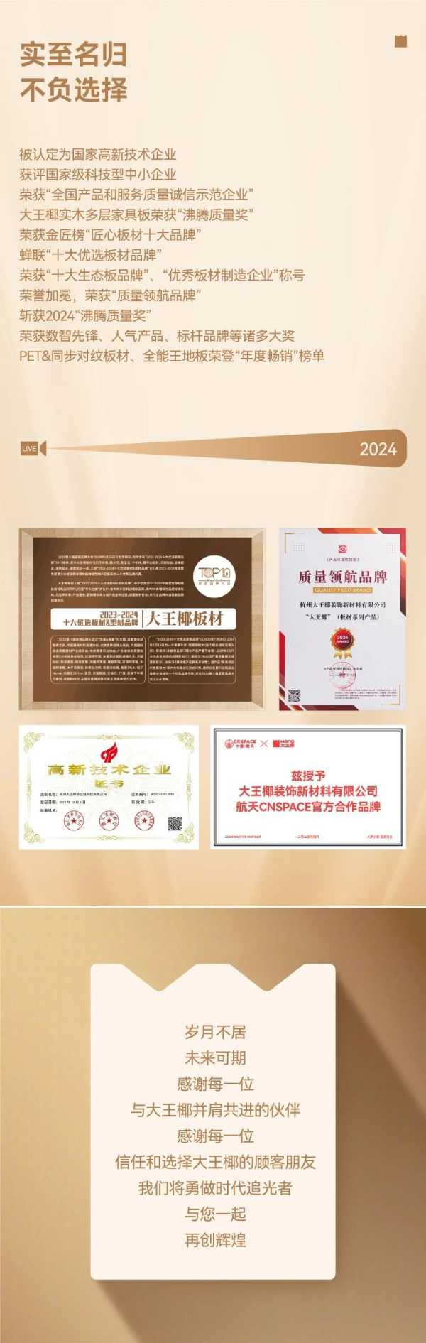 加油上场，勇做时代追光者丨大王椰年度大事件&荣誉集锦