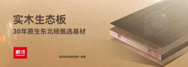鹏鸿ENF+族 | 环保板材集结，健康实力守护