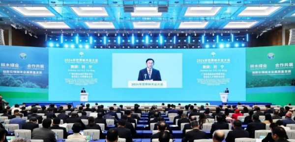 壮象受邀出席世界林木业大会 董事长叶新忠作两个主题分享
