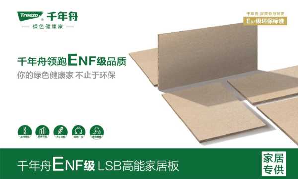 领跑ENF级品质，千年舟这五大板材守护健康生活！