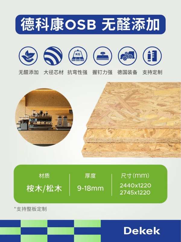 德科康课堂 | OSB科普指南速递！请查收！