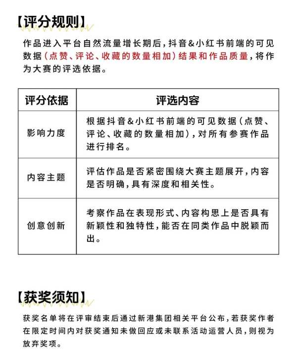 万元大奖等你来拿！新港小说家——小红书上说我家