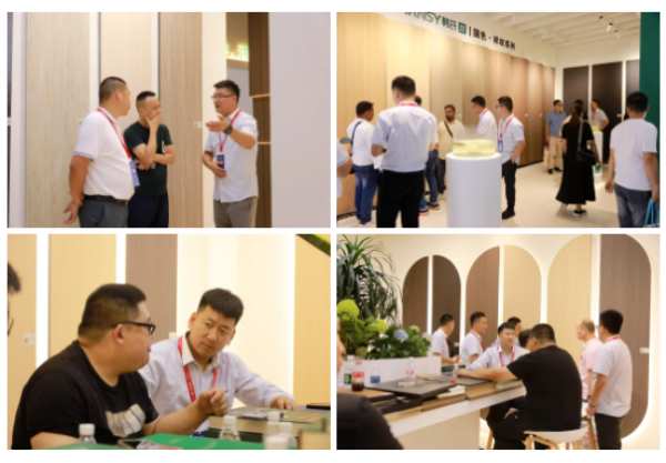 广州建博会韩氏展位火爆丨国色新品燃爆出圈，行业大咖展位打卡