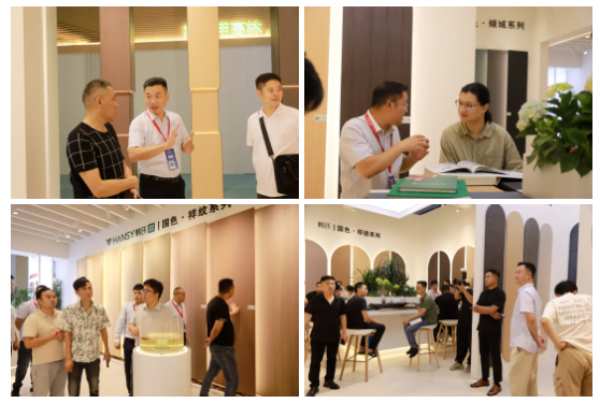 广州建博会韩氏展位火爆丨国色新品燃爆出圈，行业大咖展位打卡