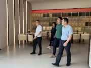 岳阳市林业局局长付冬蕾一行莅临福湘木业产业园调研交流