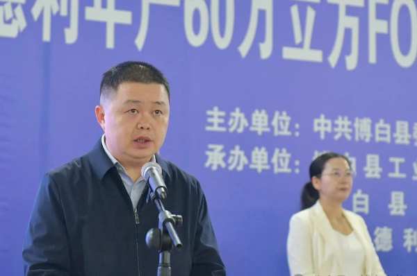 广西德利年产60万立方FOSB、OSB生产线闪耀启航！