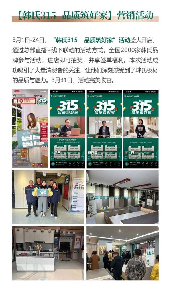 季度盘点丨韩氏2024第1季度大事记