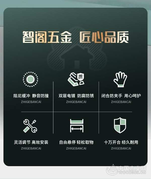 开启静音品质生活 智阁打造新品二段力缓冲铰链