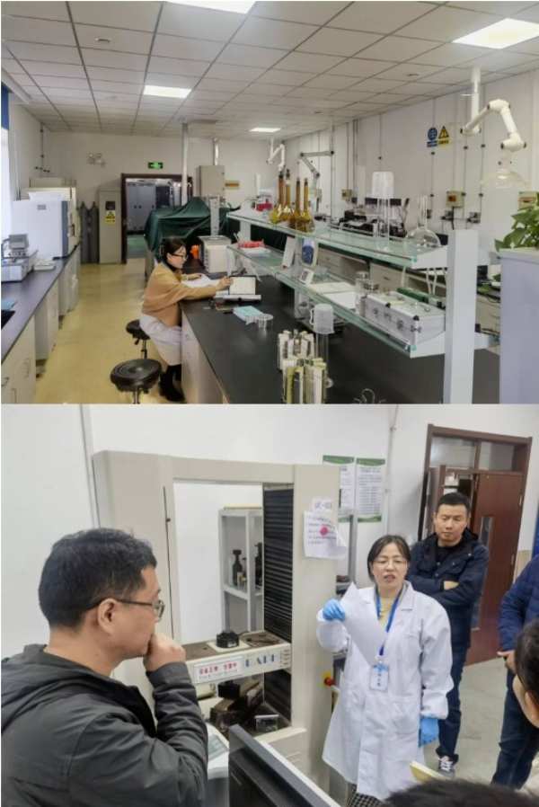 北京露水河公司销售人员 赴中国林科院参加检测培训