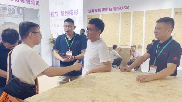 临沂木博会慧典展馆场面火爆 吸睛无数
