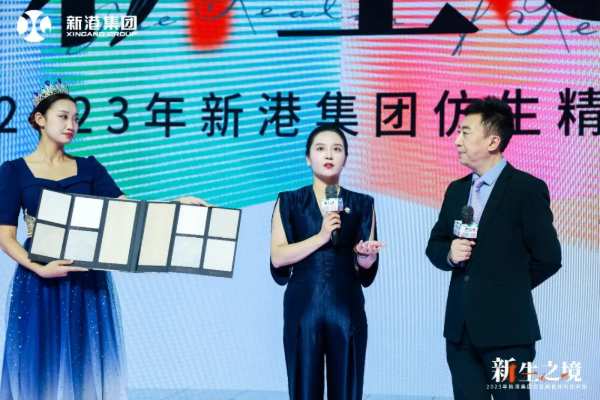 新港仿生精板和全新精板运营模式闪耀登场，视听空间秀彰显家居新风尚！