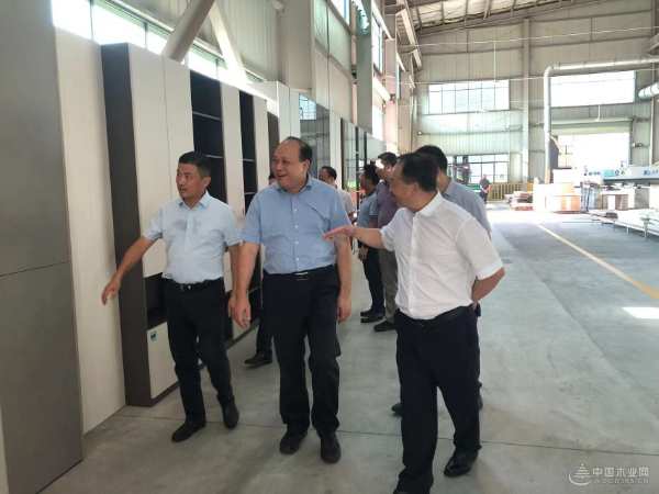 广西自治区林业局领导一行到壮象集团调研发展情况
