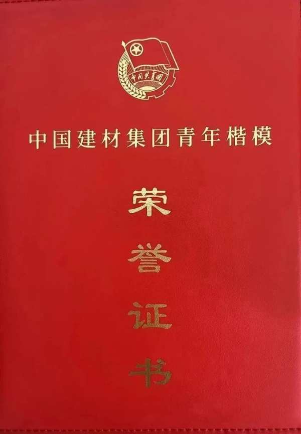 北新防水辛伟荣获中国建材集团首届“青年楷模”荣誉称号