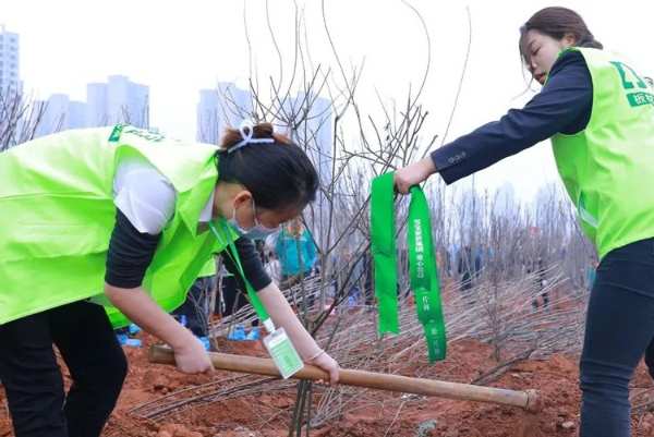 增绿添彩 不负春光|雪宝2023绿荫植树公益活动正当时