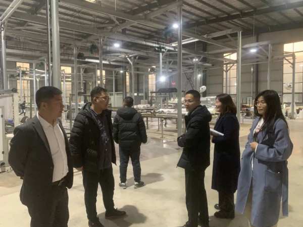 欧派集成家居前往达美新材料调研