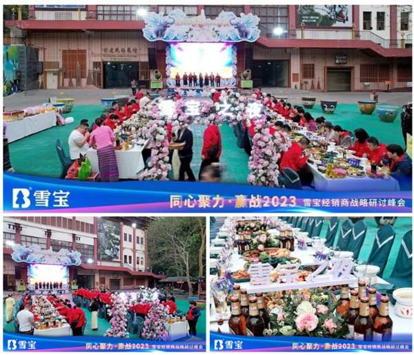 同心聚力·赢战2023丨雪宝经销商战略研讨峰会圆满成功