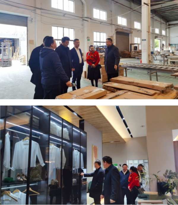 中国国际贸易促进会领导一行参观考察圣鹿国际
