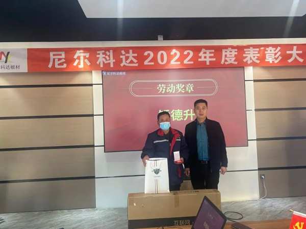 奋楫扬帆，序启新章—尼尔科达集团召开2022年度表彰大会