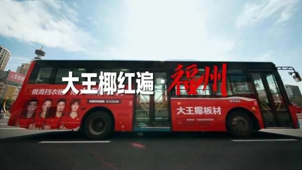 聚势燃动，走红暖冬丨大王椰国羽广告红遍大福州
