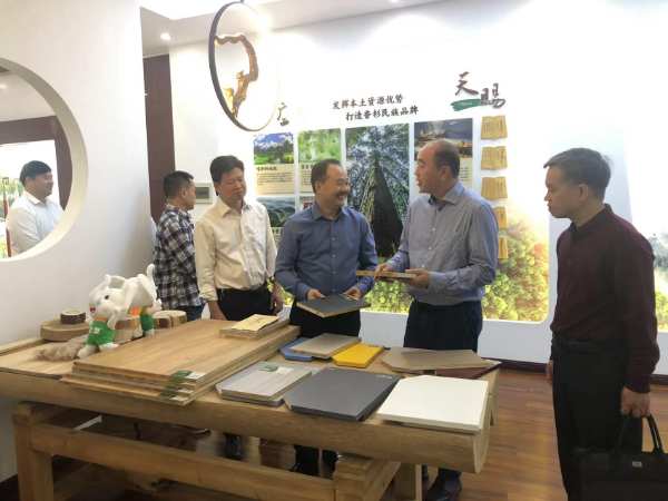 柳州市人大常委会领导一行到访壮象集团调研