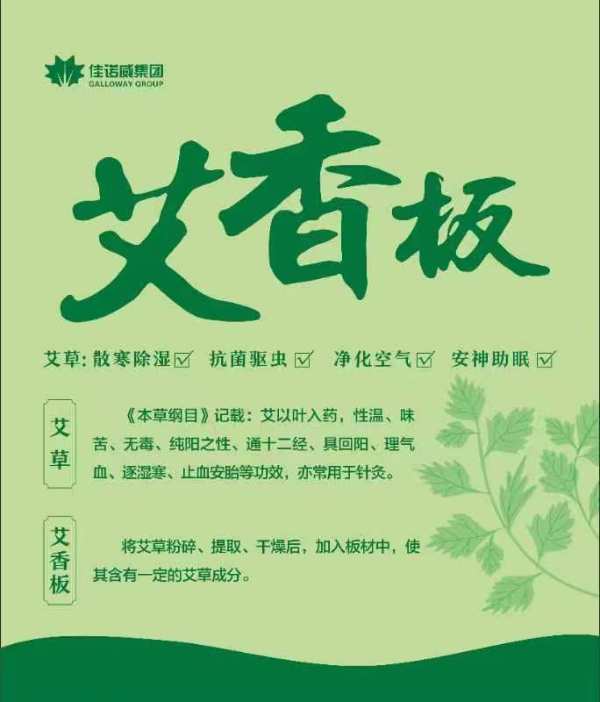 防霉抗菌，佳诺威艾香板获批两项专利授权