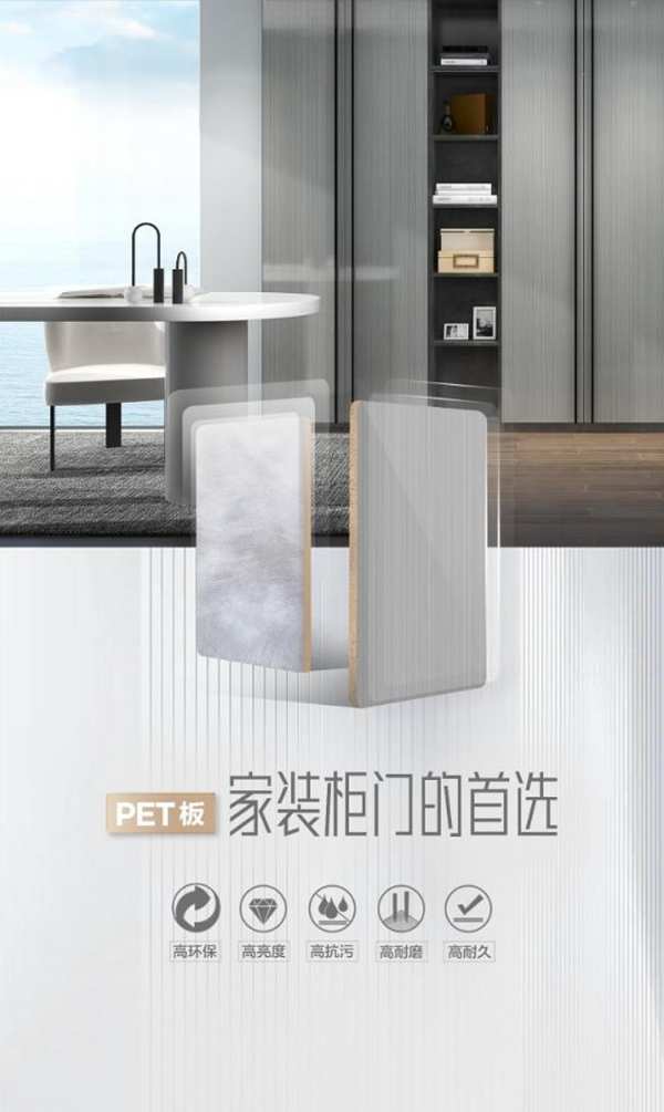 科普∣大王椰PET板，家装柜门板材的首 选