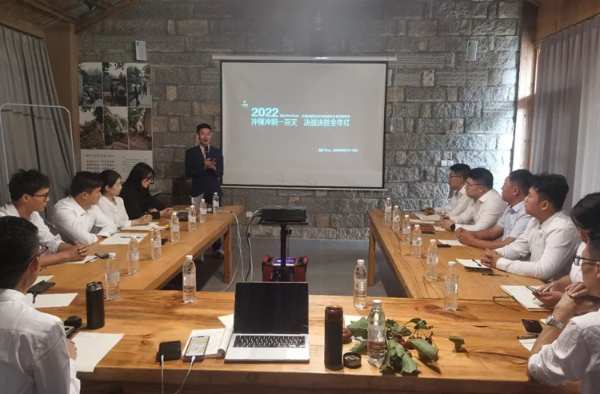 沪强木业2022年华北营销中心百日大会战启动大会圆满成功