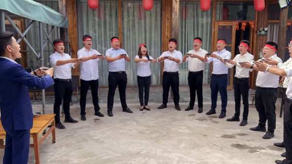 沪强木业2022年华北营销中心百日大会战启动大会圆满成功