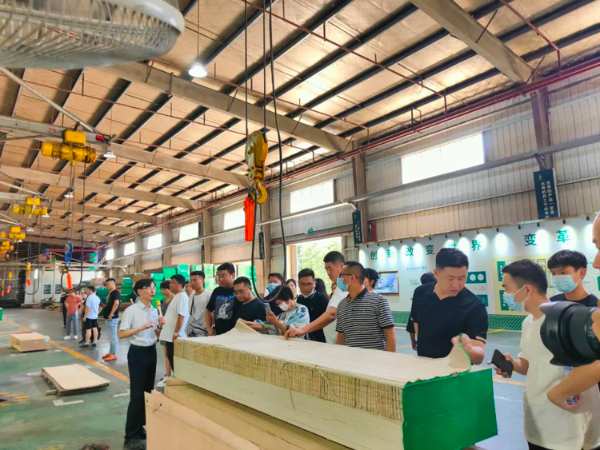 合肥地区家具厂合作伙伴至兔宝宝游学