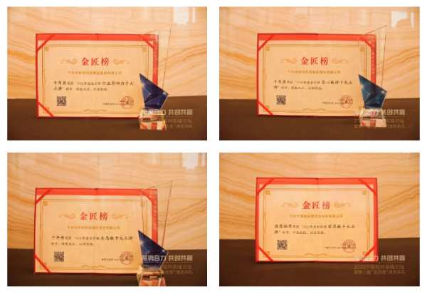 喜讯丨荣膺九大奖项！千年舟横扫「金匠榜颁奖典礼」