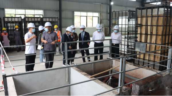 瀚之源集团江西园区重组木生产线试生产仪式圆满成功