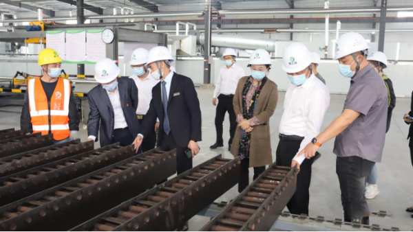 瀚之源集团江西园区重组木生产线试生产仪式圆满成功