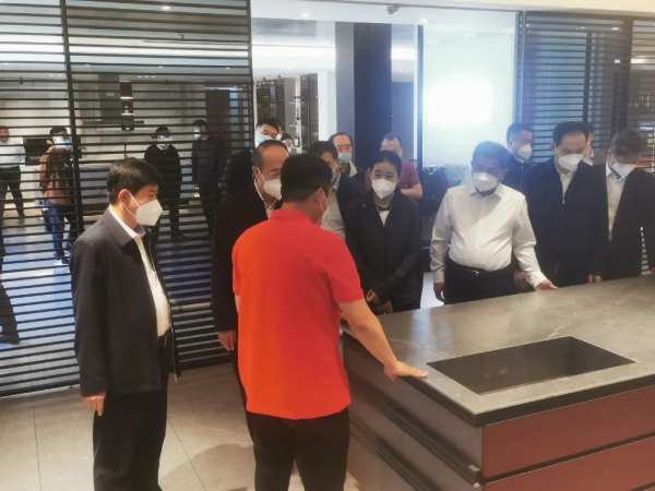 吉林省委常委、常务副省长吴靖平莅临鹏鸿生产基地督导调研