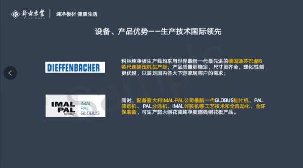 2021年度一线家居品牌使用科林无醛板等板材超1400万㎡，居全国领先水平