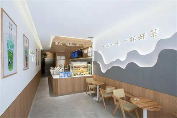 实景案例丨质感至上，优饰助力山住茶轻松打造店铺高级感