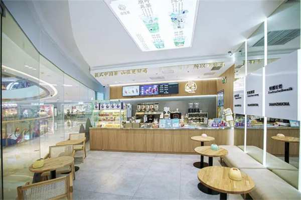 实景案例丨质感至上，优饰助力山住茶轻松打造店铺高级感