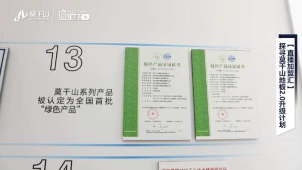  “眼界决定格局 选择决定未来”莫干山地板年终直播招商会成功举办！