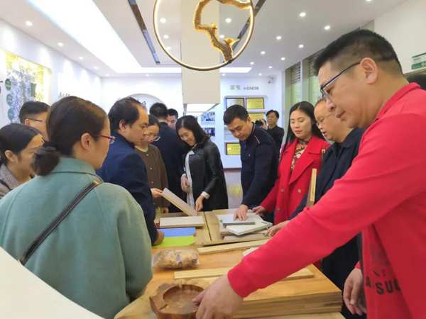 十大板材品牌|壮象迎来桂林龙胜县考察团