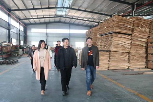 谋篇“十四五”开好局  广西鹿寨县县长调研桥牌生产基地