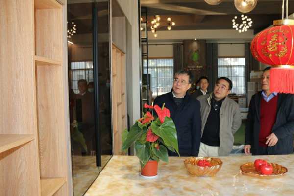 南宁市副市长刘为民等领导莅临明源木业调研指导