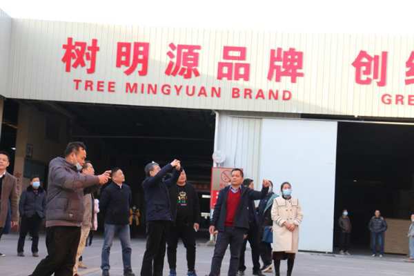 南宁市副市长刘为民等领导莅临明源木业调研指导