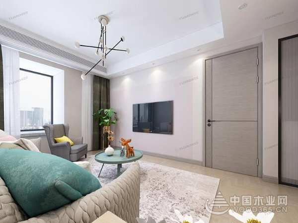 兔宝宝地板分享地板+木门的色彩风格搭配